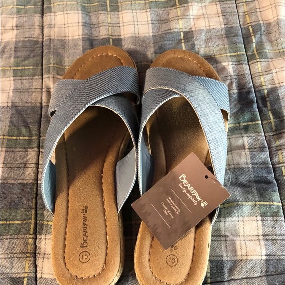 BEARPAW Women's Evelyn Slide Sandals - Picture 13 of 15